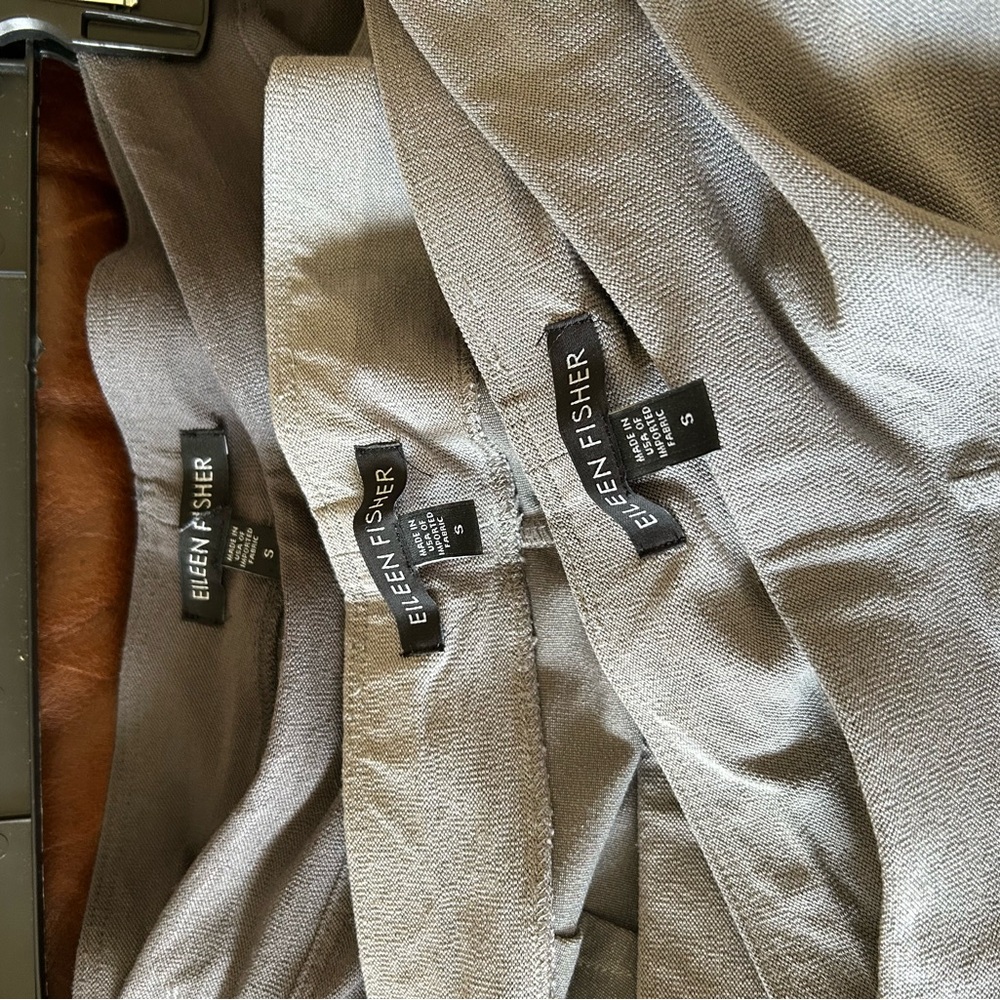 4 - Eileen Fisher Ankle Cropped Pants bundle
